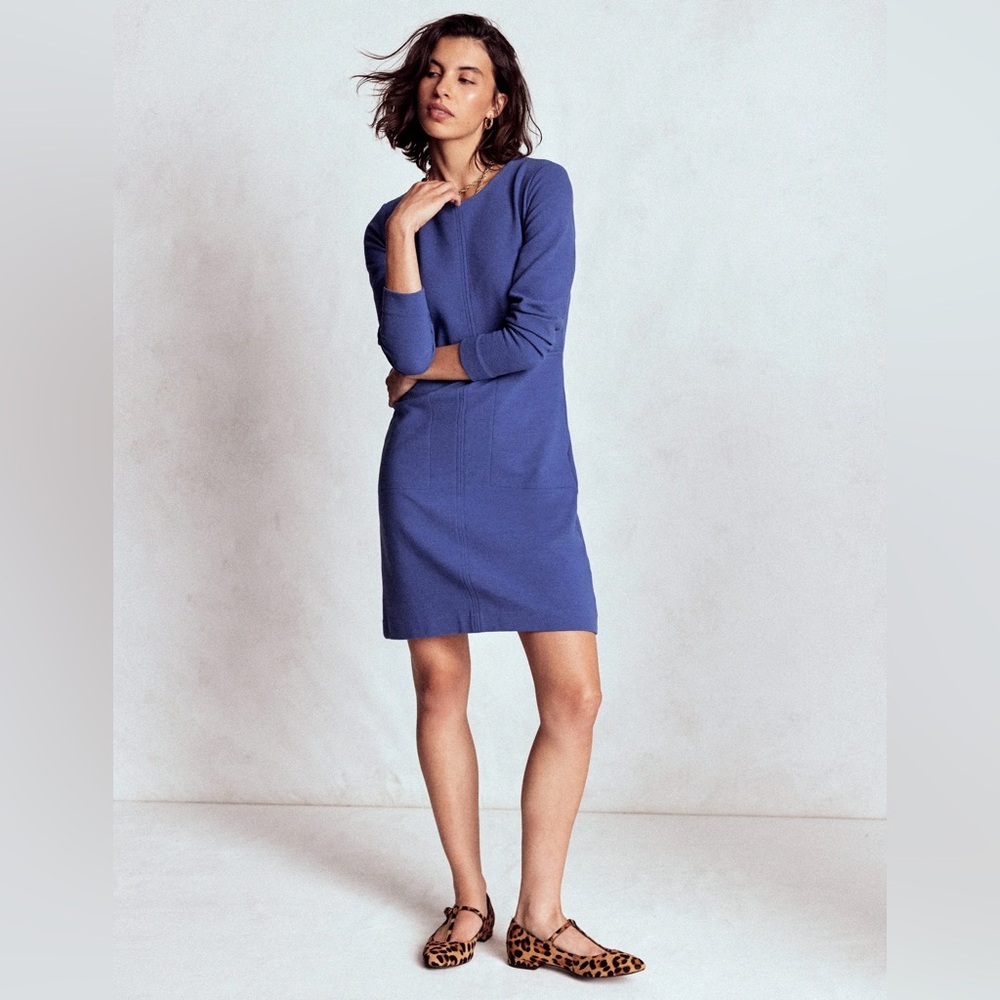 Boden Royal Blue Ottoman Dress